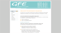 Desktop Screenshot of gfe-esslingen.de